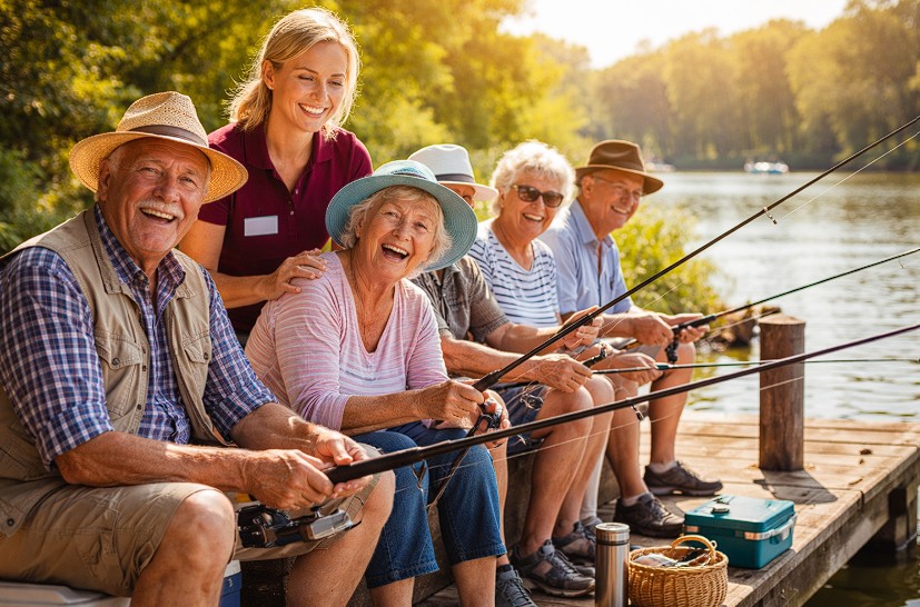 How Fishing and Community Participation Help Reduce Stress